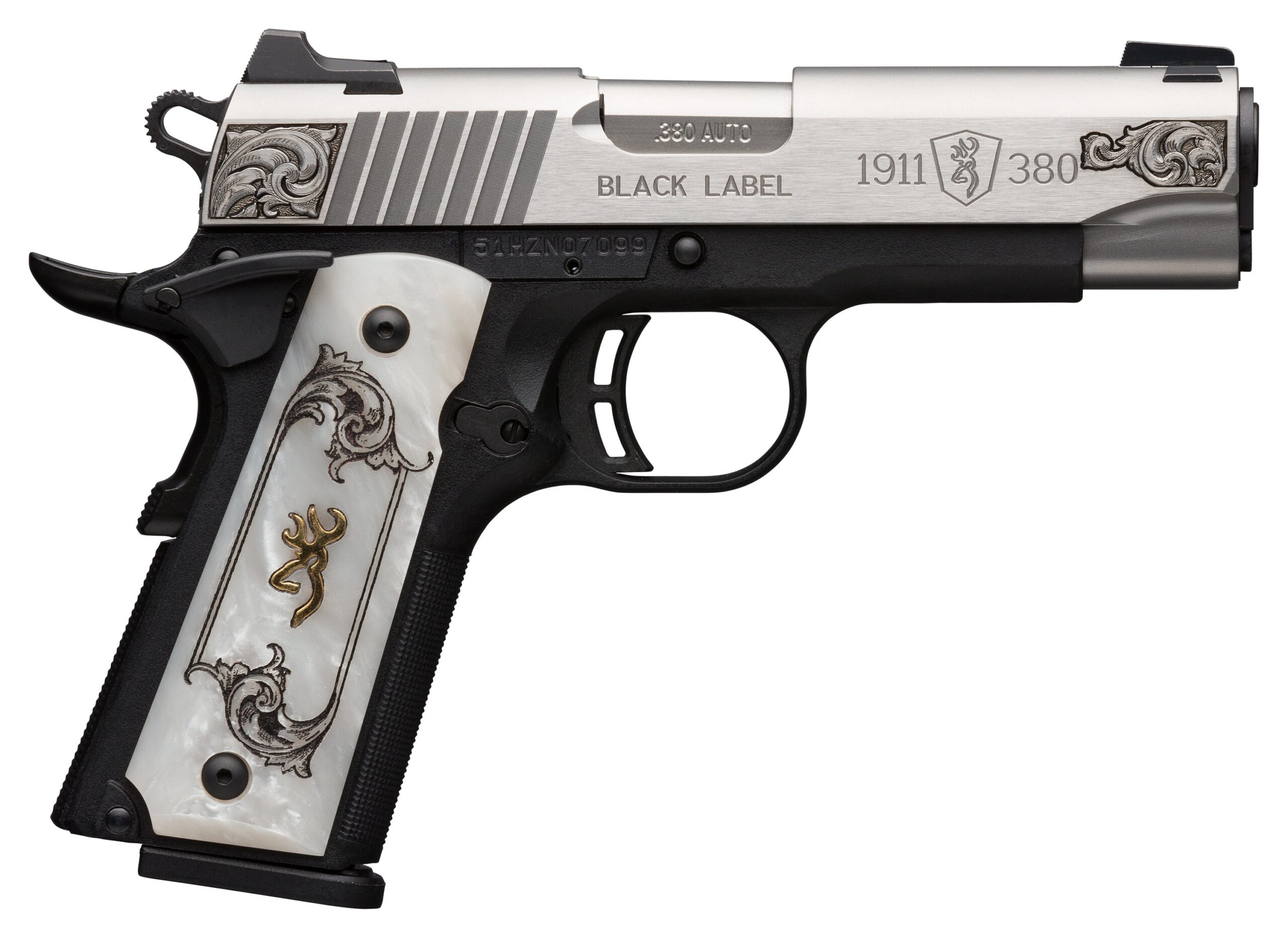 BROWNING 1911-380 BL 380ACP 3.6" ENGR #