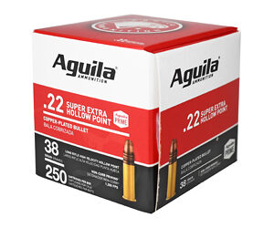 AGUILA 22LR HV HP 38 GR 250 PACK