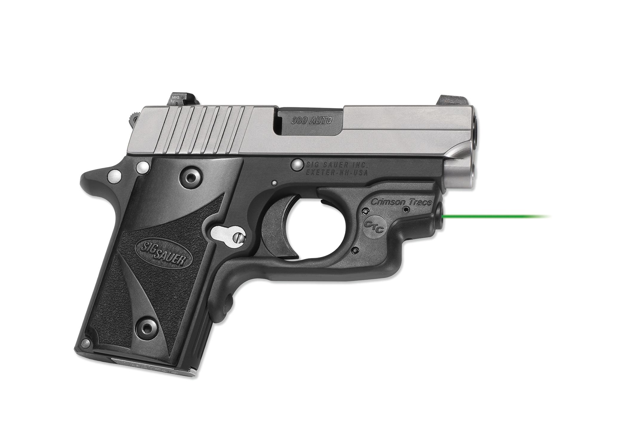 Crimson Trace Laserguard for Sig Sauer P238 & P938 Green Laser