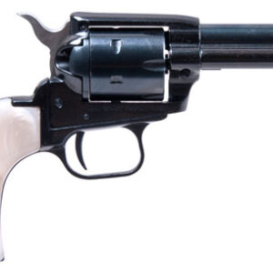 HERITAGE 22LR/22WMR COMBO 3.5" - BLUED W/WHITE BIRDSHEAD GRIPS