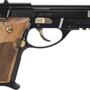 GIRSAN MC14T SOLUTION 380ACP - GOLD AND BLACK G10 TIPUP 13RD