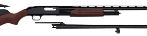 MOSSBERG 500 COMBO 12GA 3" - 28"VR/24"RIFLED BLUED/WOOD
