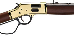 HENRY BIG BOY BRASS 45LC - SIDE GATE 16.5" OCTAGON WALNUT
