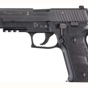 SIG P226 MK25 9MM 4.4" SIGLITE - (3)10RD USN ANCHOR CA COMP BLK