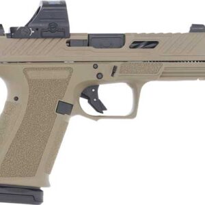 SHADOW SYSTEMS MR920 ELITE FDE - 9MM HOLOSUN OPTIC THREADED BBL