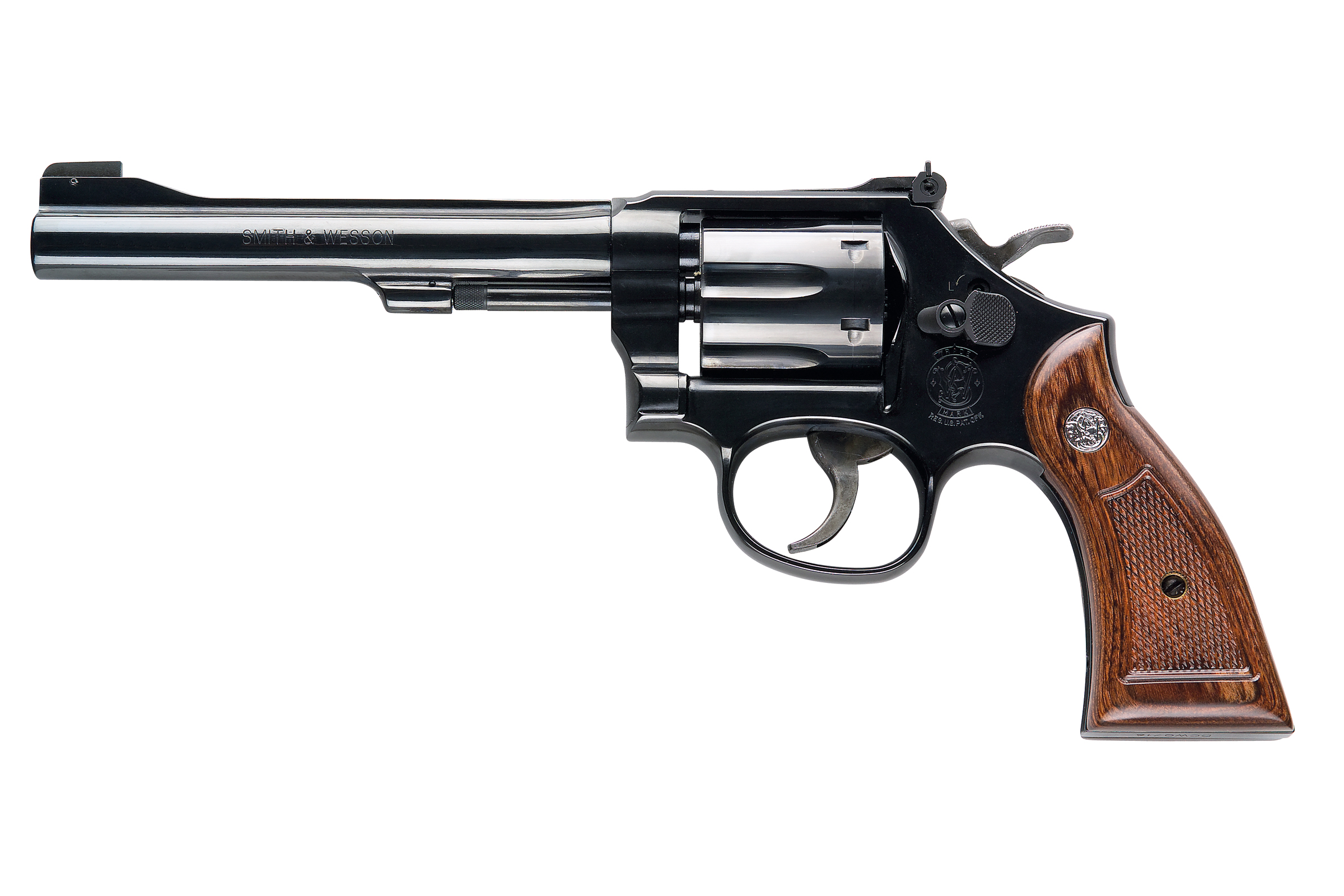 SMITH AND WESSON 17 MASTERPIECE 22LR 6" BL/WD