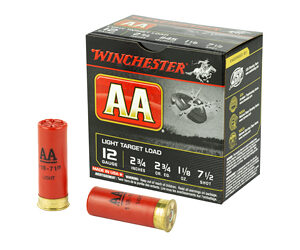 WIN AA TRGT 12GA 2.75" #7.5 25/250