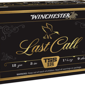 WINCHESTER LAST CALL TSS 12GA - 3" 1-1/4OZ #9 10RD 10BX/CS