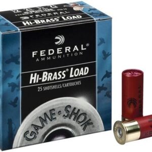 Federal Game-Shok Upland Game - Hi Brass Load - 12ga 2-3/4" 1-1/4oz. #4-Shot 25/Box