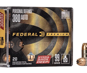 FED HYDRA-SHOK DEEP 380AUTO 99GR 20/