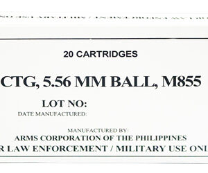 ARMSCOR 556NATO 62GR M855 20/1000