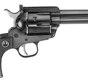 RUGER BLACKHAWK 357MAG 4-5/8" - AS BLUED BLACK CHECKERED SYN