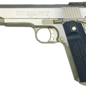 COLT GOLD CUP STAINLESS 45ACP - AS 8-SHOT G10
