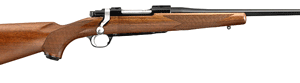 RUGER M77 HAWKEYE COMPACT - 7MM-08 SATIN BLUED WALNUT