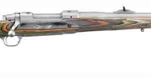 RUGER M77 GUIDE GUN W/MBS - 375 RUGER S/S GRN MT. LAMINAT