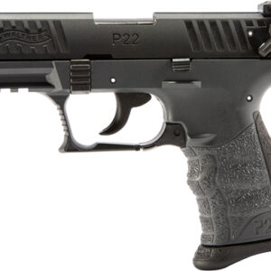 WALTHER P22Q 22LR 3.4" AS - 10-SHOT TUNGSTEN GRAY POLYMER