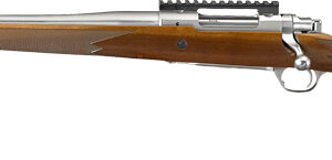 RUGER HAWKEYE HUNTER LEFT HAND - 6.5CM SS WALNUT THREAD