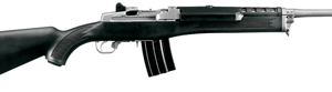 RUGER MINI-14 RANCH 5.56MM - S/S BLACK SYN W/5RND MAGAZINE