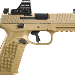 FN 509 FULL SIZE MRD 9MM NMS - W/ HOLOSUN 407C 2-17RD FDE