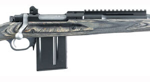 RUGER M77-GS GUNSITE SCOUT - RIFLE 308 10RD BLACK LAMINATE