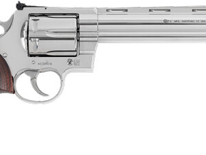 COLT ANACONDA 44MAG 8" SS - SNAKE SCALE WOOD GRIPS (TALO)