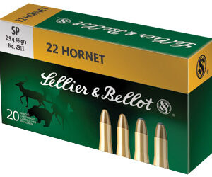 S&B 22 HORNET 45GR SP 20/1800