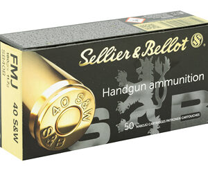 S&B 40SW 180GR FMJ 1000RD CS
