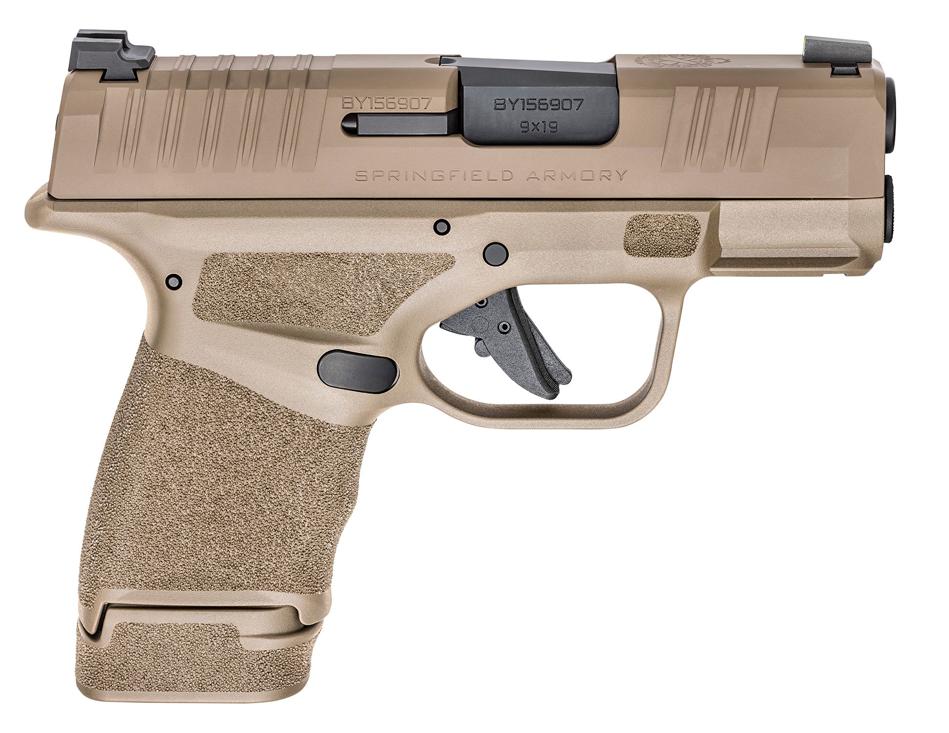 SPRINGFIELD ARMORY HELLCAT 9MM FDE 3" 13+1 NS   #