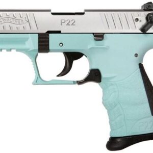 Walther P22Q .22LR 10rd Magazine 3.4" Barrel Angel Blue