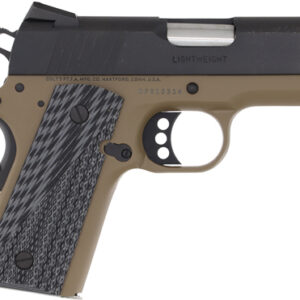 COLT DEFENDER 45ACP 3" FRONT - NGT SGT 7-SHOT FDE/BLACK