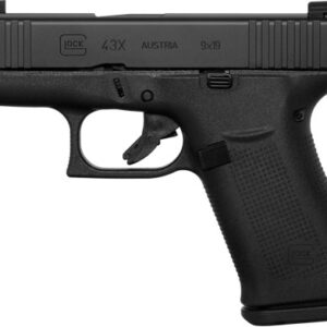 GLOCK 43X 9MM FS 2-10RD - BLACK REBUILT