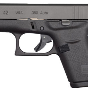 GLOCK 42 380ACP FS - 6-SHOT BLACK REBUILT