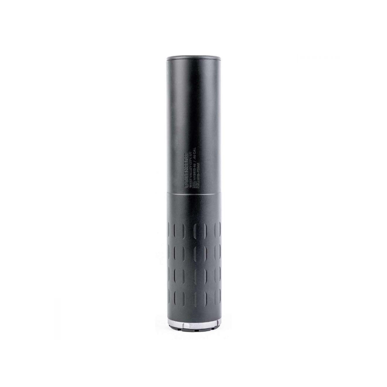 SilencerCo HYBRID 46 DTM Centerfire Rifle Suppressor 9mm to 45 ACP Stainless Steel/Titanium