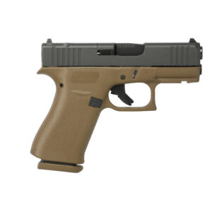 GLOCK G43X 9MM FDE 3.39" MOS RAIL