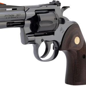 COLT PYTHON 357MAG 3" - BLUED WALNUT W/GOLD MEDALLION