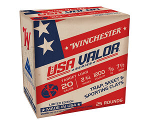 WIN USA VALOR 20GA 2.75" #7.5 25/250